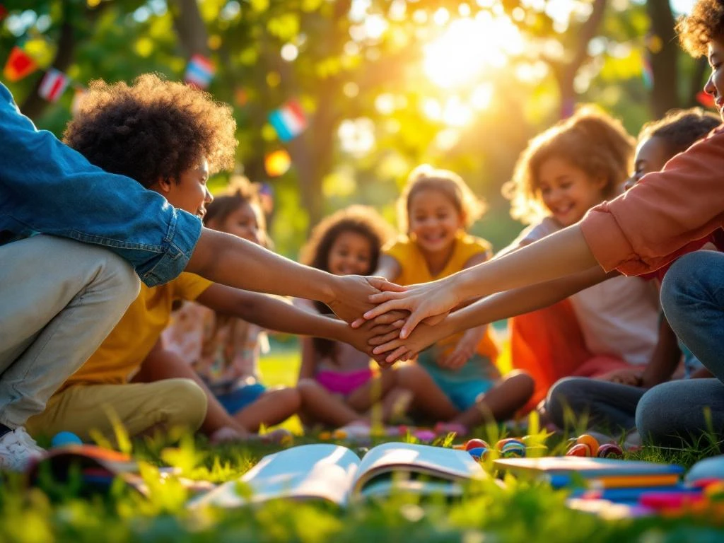 Kunnen kinderen vriendschappen maken op een taalkamp?