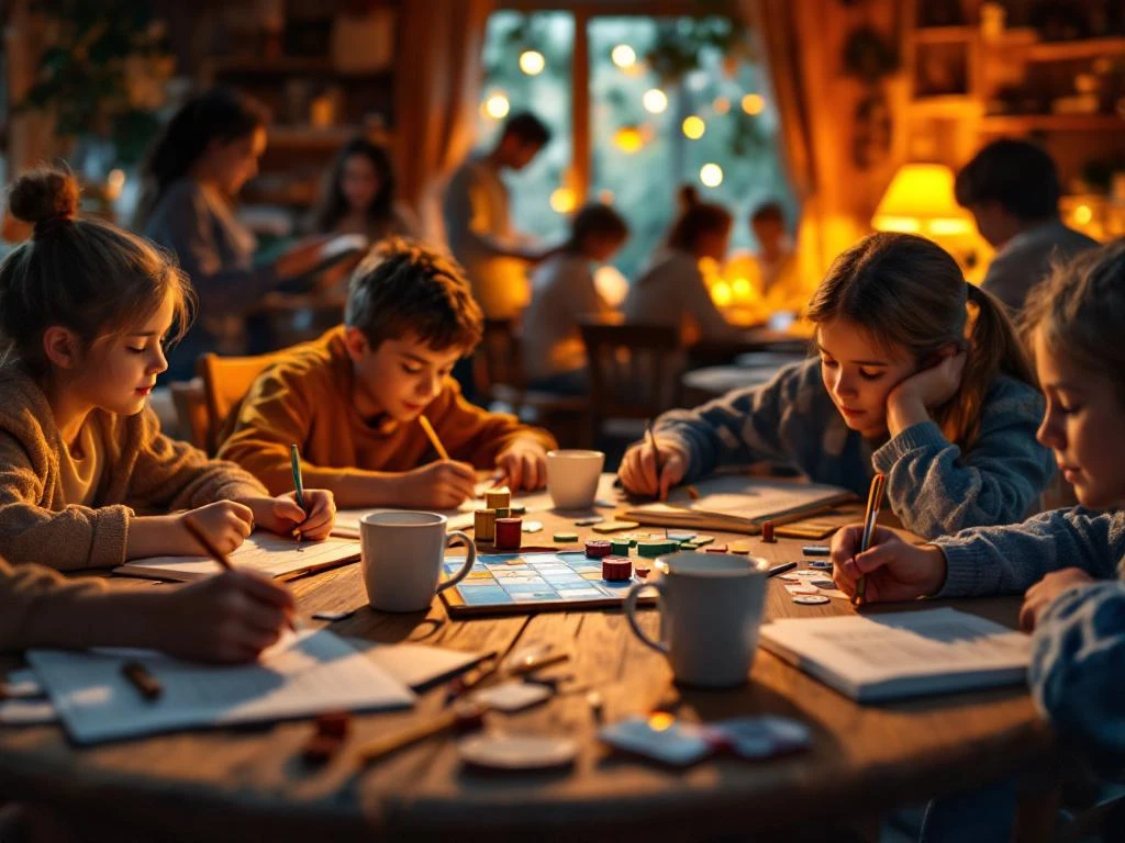 Que font les enfants le soir lors d&rsquo;un séjour linguistique ?