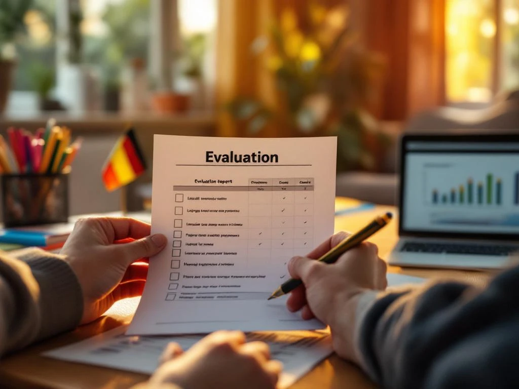 Les parents reçoivent-ils une évaluation à la fin du séjour linguistique ?