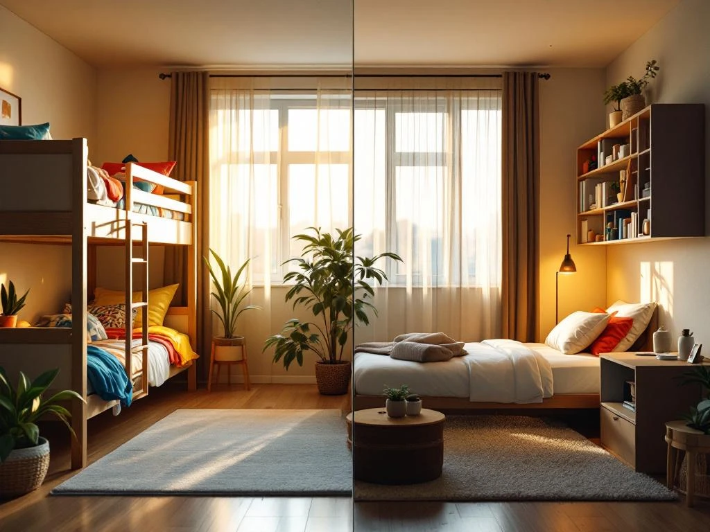À quoi ressemblent les chambres dans un séjour linguistique ?
