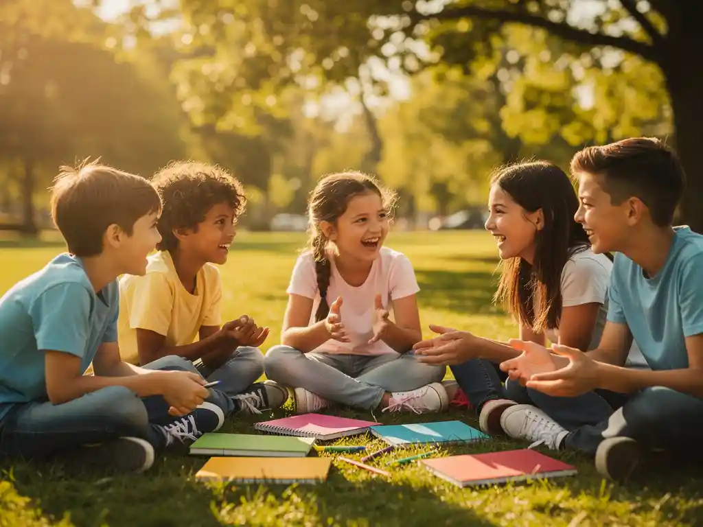 Quel est l&rsquo;effet des groupes d&rsquo;âges mixtes sur l&rsquo;apprentissage de l&rsquo;anglais dans un camp linguistique ?