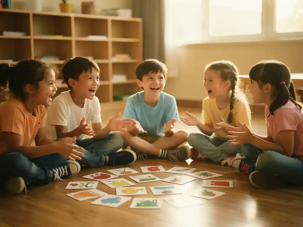 5 façons dont les activités de groupe fonctionnent mieux que les cours d&rsquo;anglais individuels pour les enfants