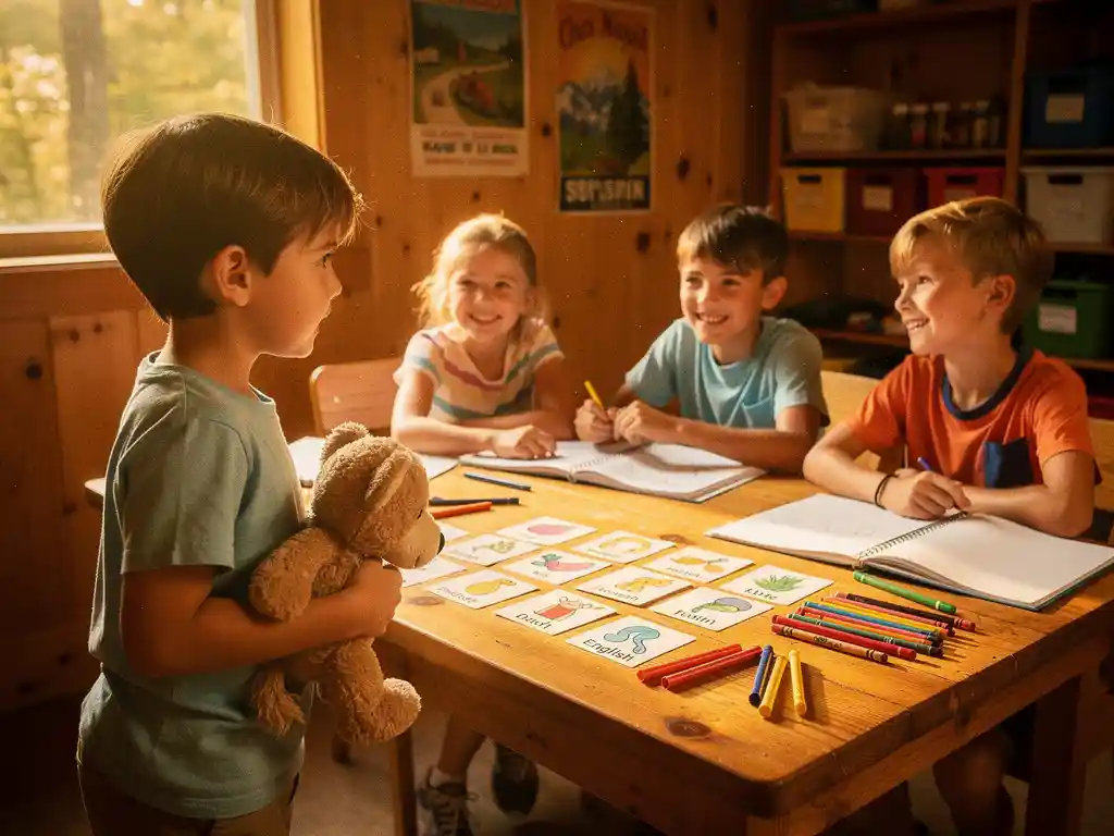 Comment préparer un enfant timide à un séjour linguistique en anglais ?