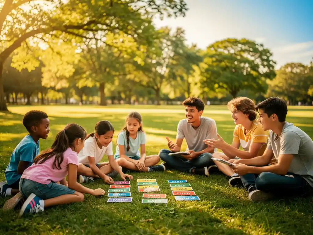 En quoi le programme d&rsquo;enseignement d&rsquo;un camp de langue anglaise diffère-t-il selon le groupe d&rsquo;âge ?